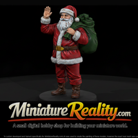 Waving Santa Claus with Toy Sack — thumbnail 1
