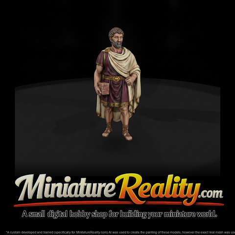 Hist 0038 Historical Hadrian Miniature Figure
