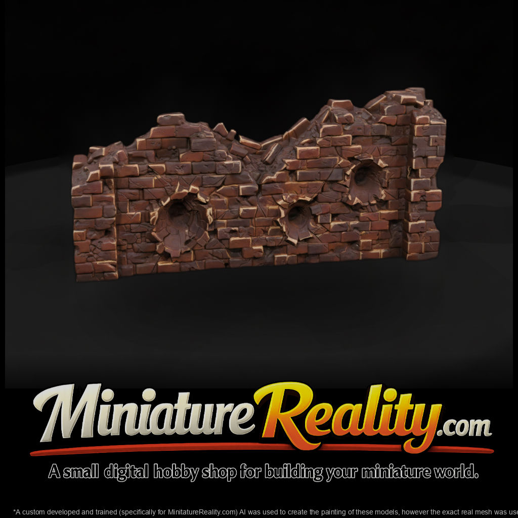 Ruined Brick Wall
