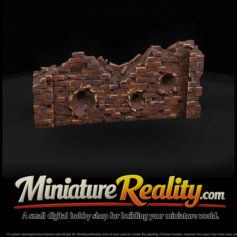 Ruined Brick Wall