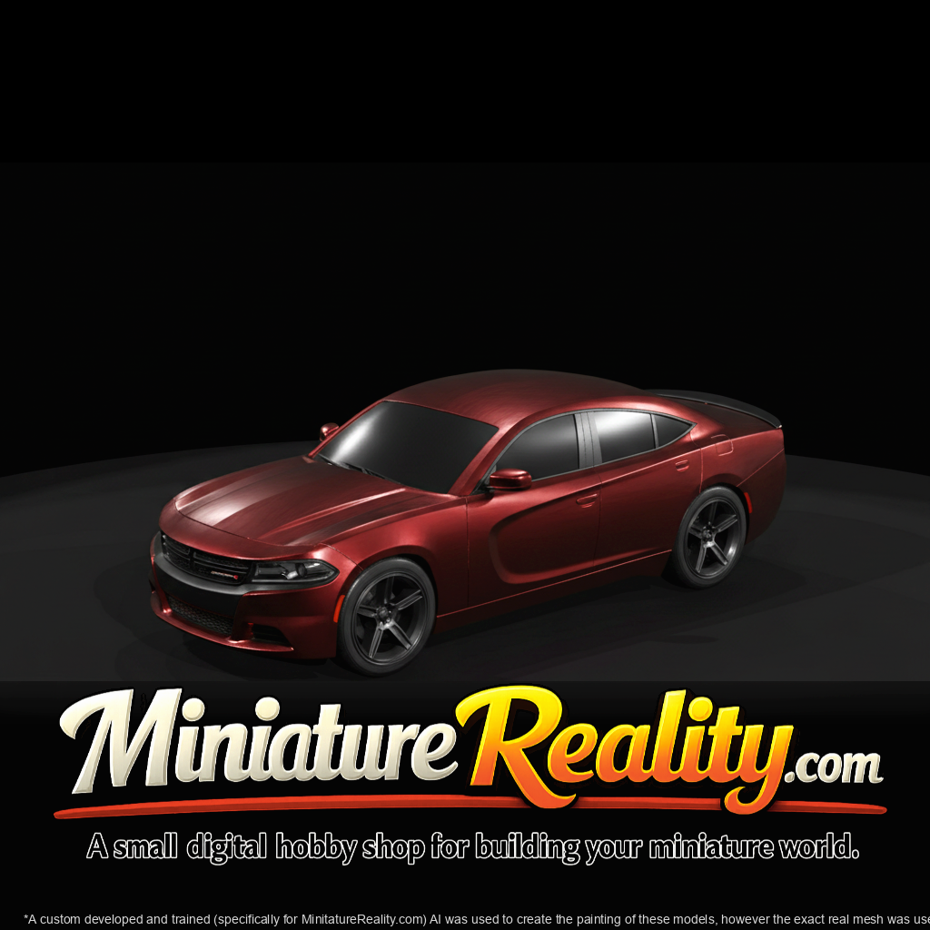 Dodge Charger - 2018 miniature, three-quarter view