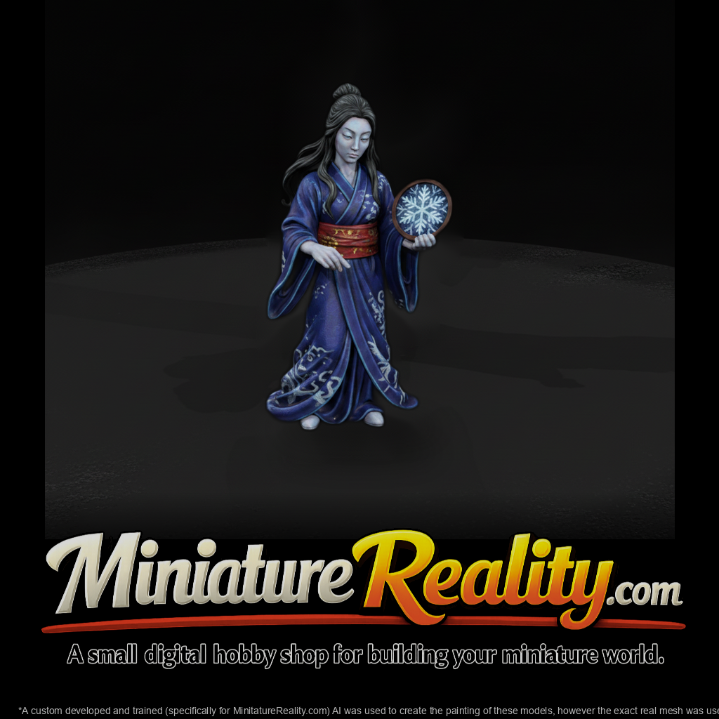 Myth 0456 Mythology Yuki Onna Miniature Figure