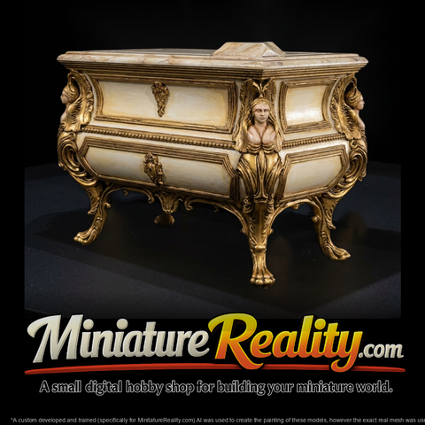 Rococo Ornate Commode