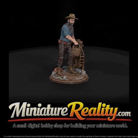 Ww 0149 Townsfolk Water Wheel Tender