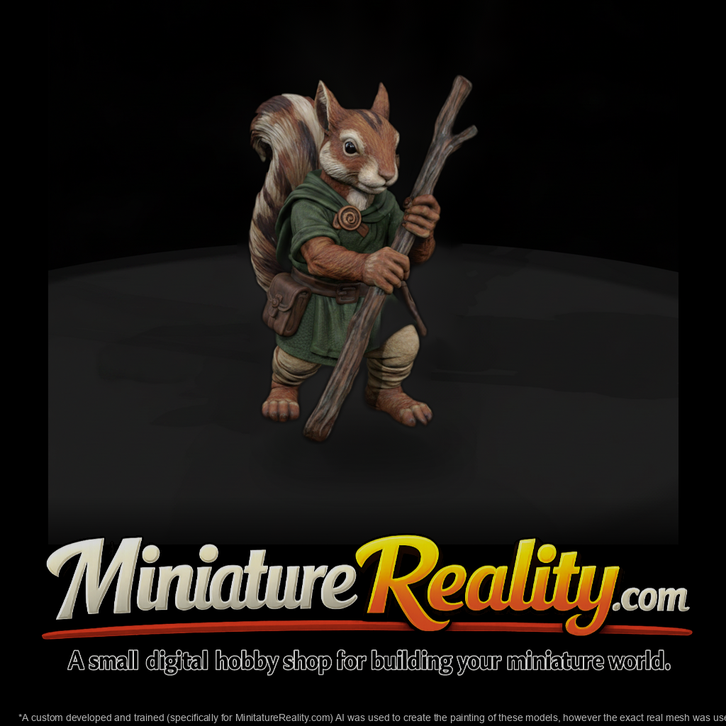 Myth 0328 Mythology Ratatoskr Miniature Figure