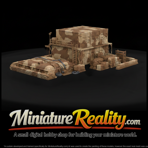 Mil 245 Modern Desert Forward Supply Depot