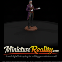 Opera House Phantom Usher Alternate Pose miniature, three-quarter view — thumbnail 1