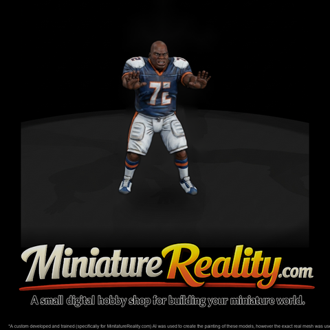 American Football Lineman