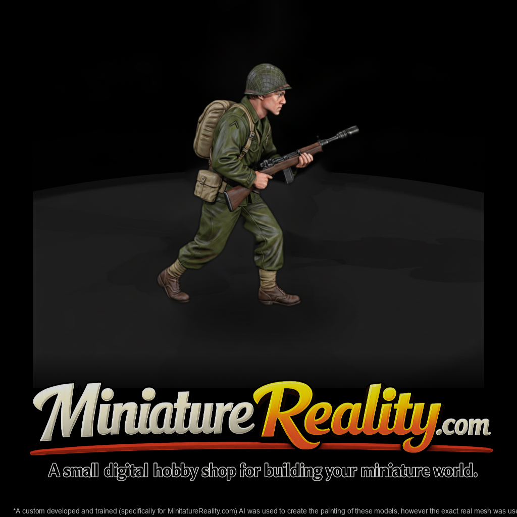 Ww2 Army 003 Wwii U S Army Grenadier Figure