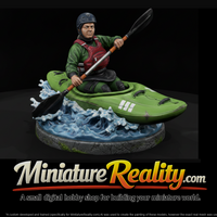 Whitewater Kayaker on Rapids — thumbnail 1