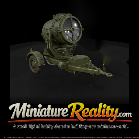 Mil 108 Ww2 Pacific Aa Searchlight