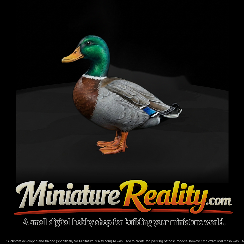 mallard-duck-miniature-diorama-railway-scenic-figure-ho-1-87-432741