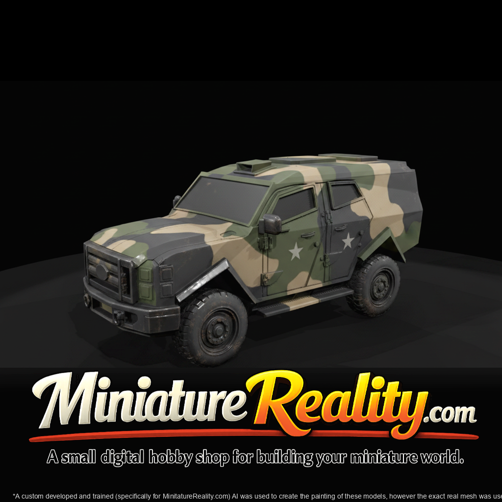 2009 Oshkosh SandCat Utility & Transport miniature, three-quarter view