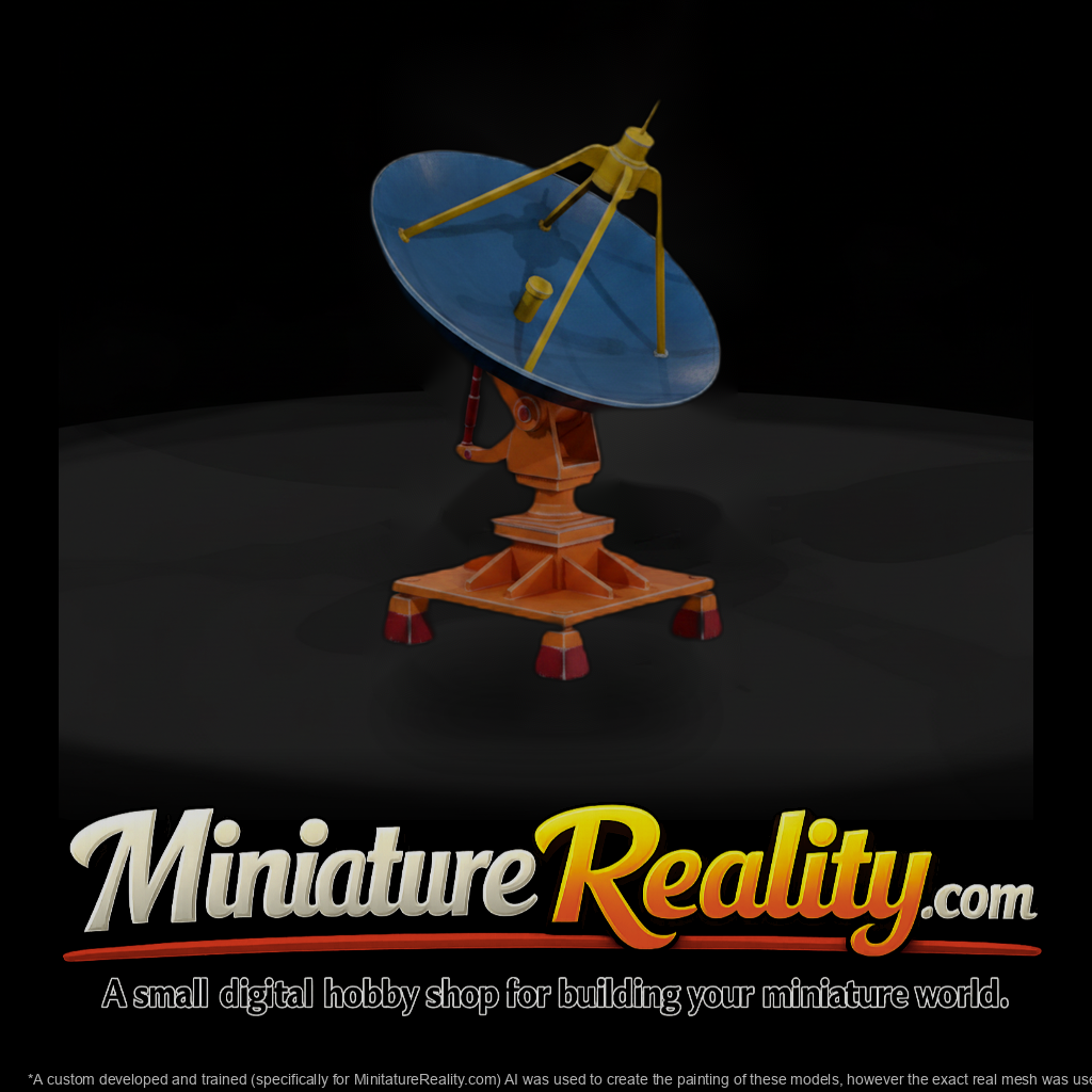 Parabolic Satellite Dish Antenna