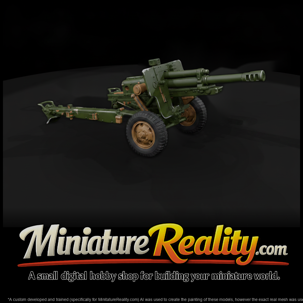 Mil 185 Vietnam 105Mm Howitzer