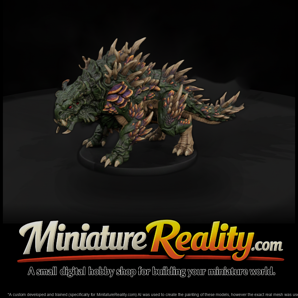 Fungal Spine Crawler Beast