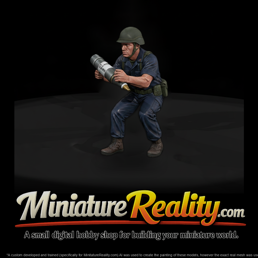 Mod Navy 088 Modern U S Navy Naval Gun Crewman Fig
