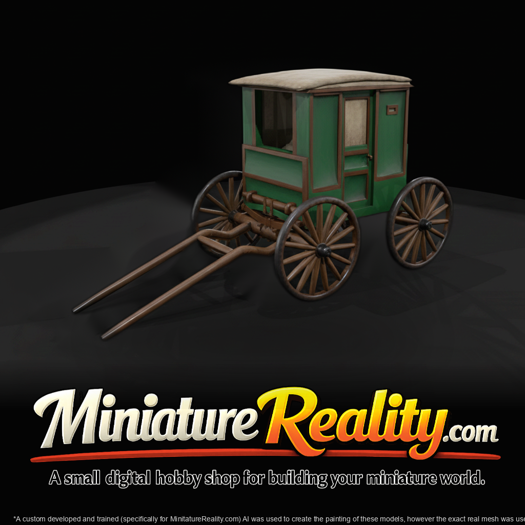 Rural Horse-Drawn Wagon