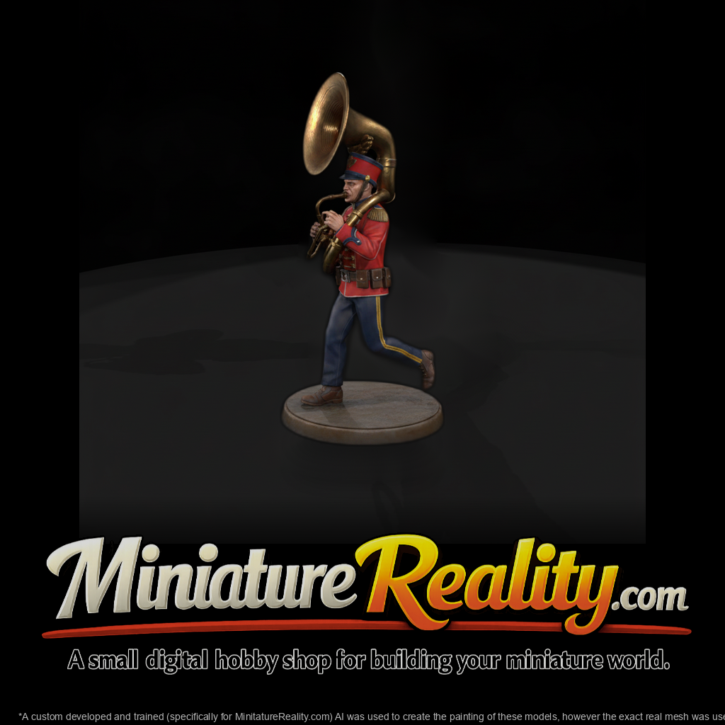 Poparc 0214 Brass Band Sousaphone Player Alternate