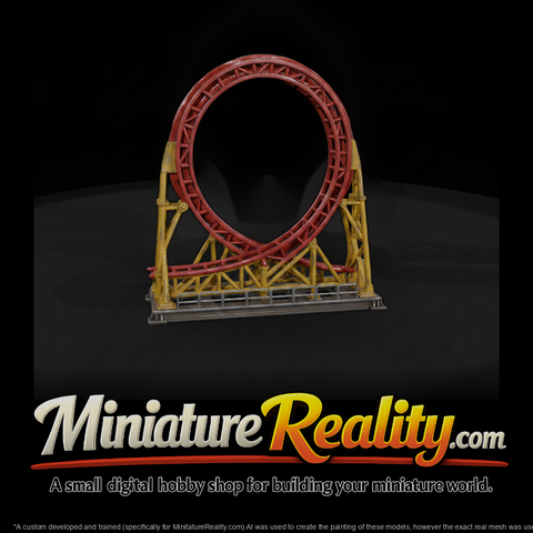 Roller Coaster Vertical Loop
