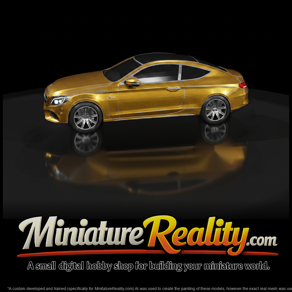 Low Poly Luxury Coupe