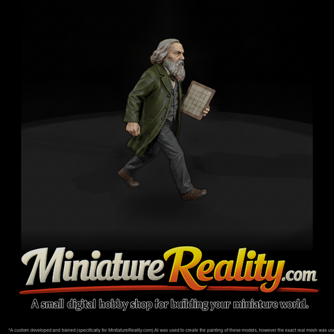 Hist 0178 Historical Dmitri Mendeleev Miniature Fi