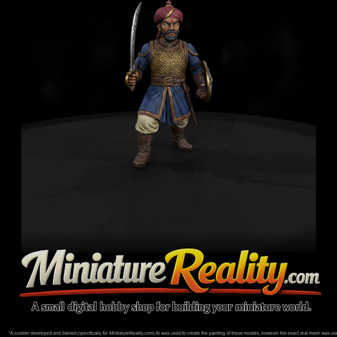 hist-0233-rajput-warrior-miniature-figure