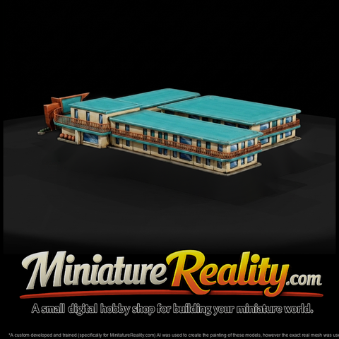 Mid-Century Motel Building & Layouts