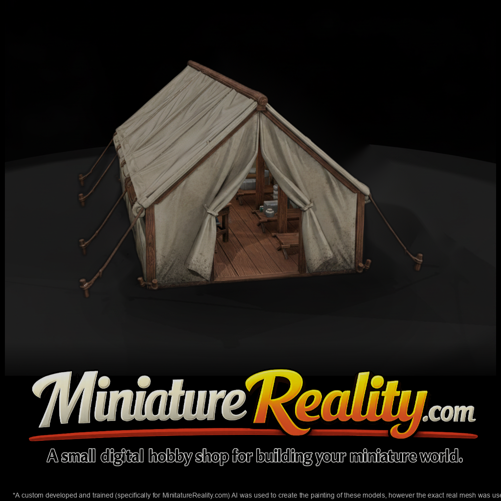 Mil 005 Civil War Hospital Wall Tent