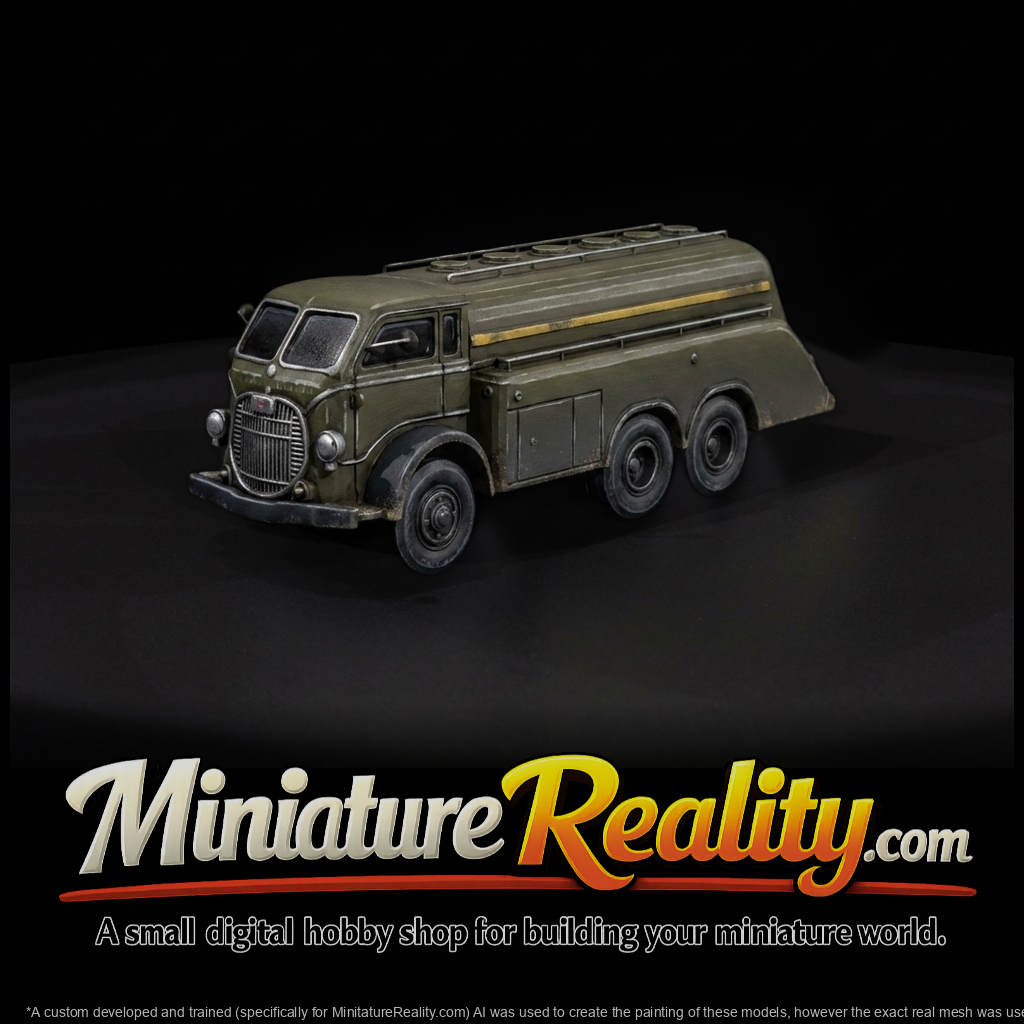 Vintage Fuel Tanker Truck ( Compatible)