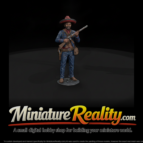 Mexican Rurale Lawman with Rifle