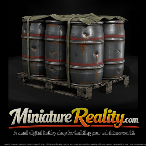 Industrial Drum Pallet Cargo