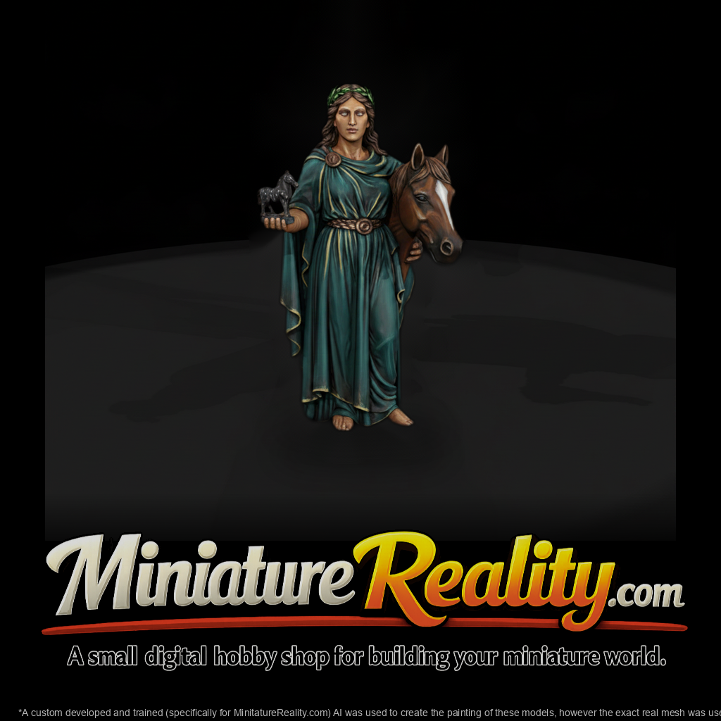 Myth 0404 Mythology Epona Miniature Figure