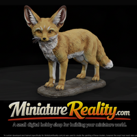 Fennec Fox Standing Alert — thumbnail 1
