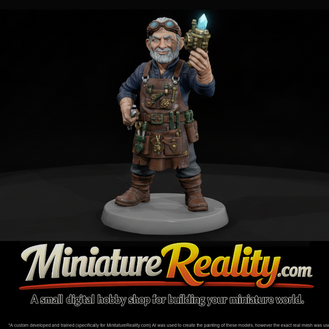 Gnome Artificer with Arcane Gadget