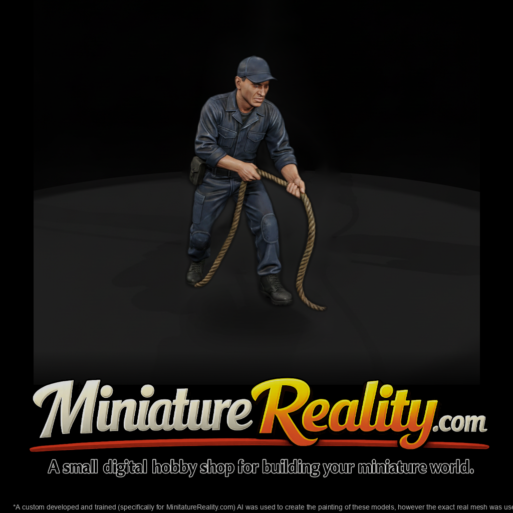 Mod Navy 001 Modern U S Navy Deck Sailor Figure
