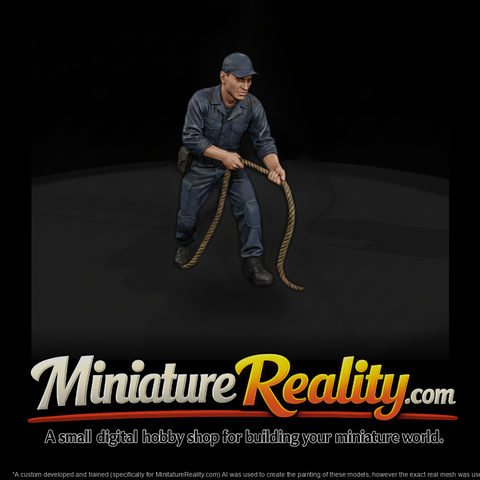Mod Navy 001 Modern U S Navy Deck Sailor Figure