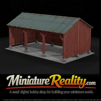 Farm Equipment Lean-To Shed — thumbnail 1