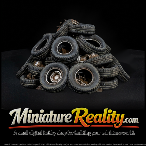 Scrap Tire Pile