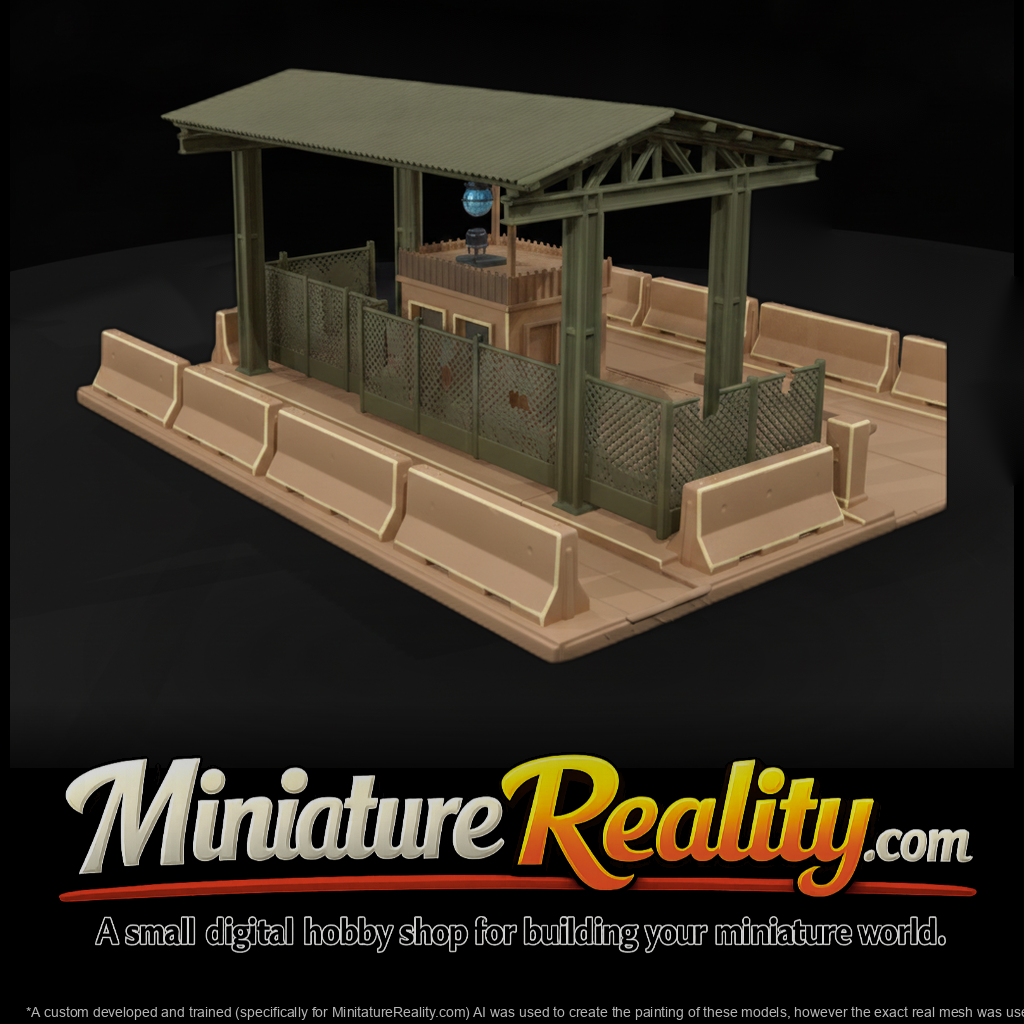 Mil 264 Modern Desert Entry Control Point