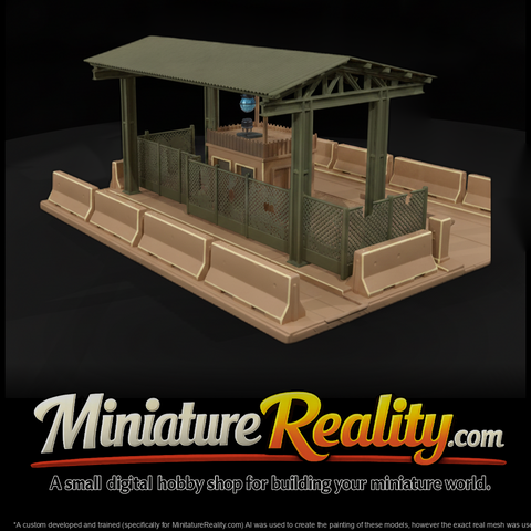 Mil 264 Modern Desert Entry Control Point