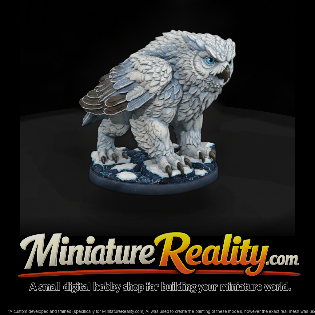 Creature Frost Down Owl Beast