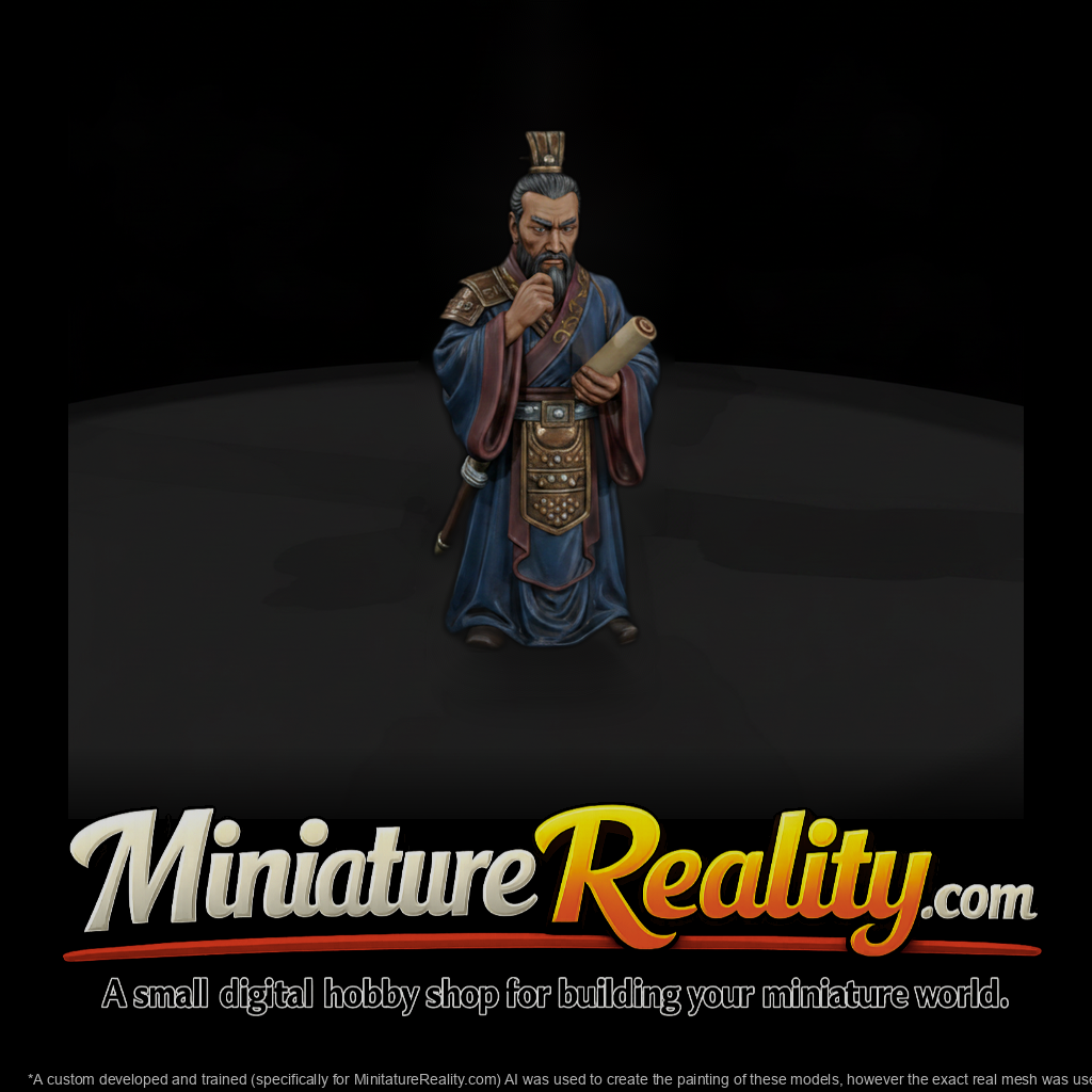 Hist 0055 Historical Cao Cao Miniature Figure