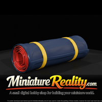 Canvas Tarp miniature, three-quarter view — thumbnail 3