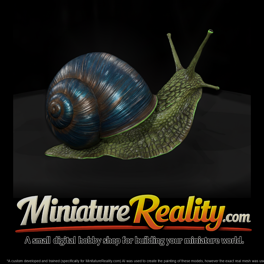 Garden Snail on a Leaf