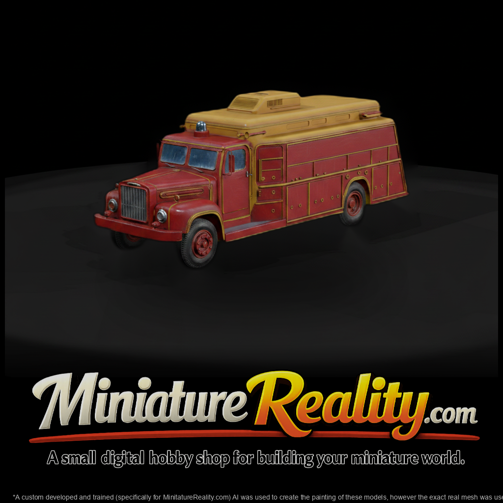 Vintage Emergency Utility Truck