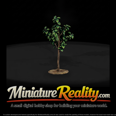 Stylized Small Leafy Tree — Scenery ( Compatible)