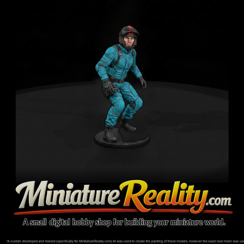 Stunt Performer in Padded Suit