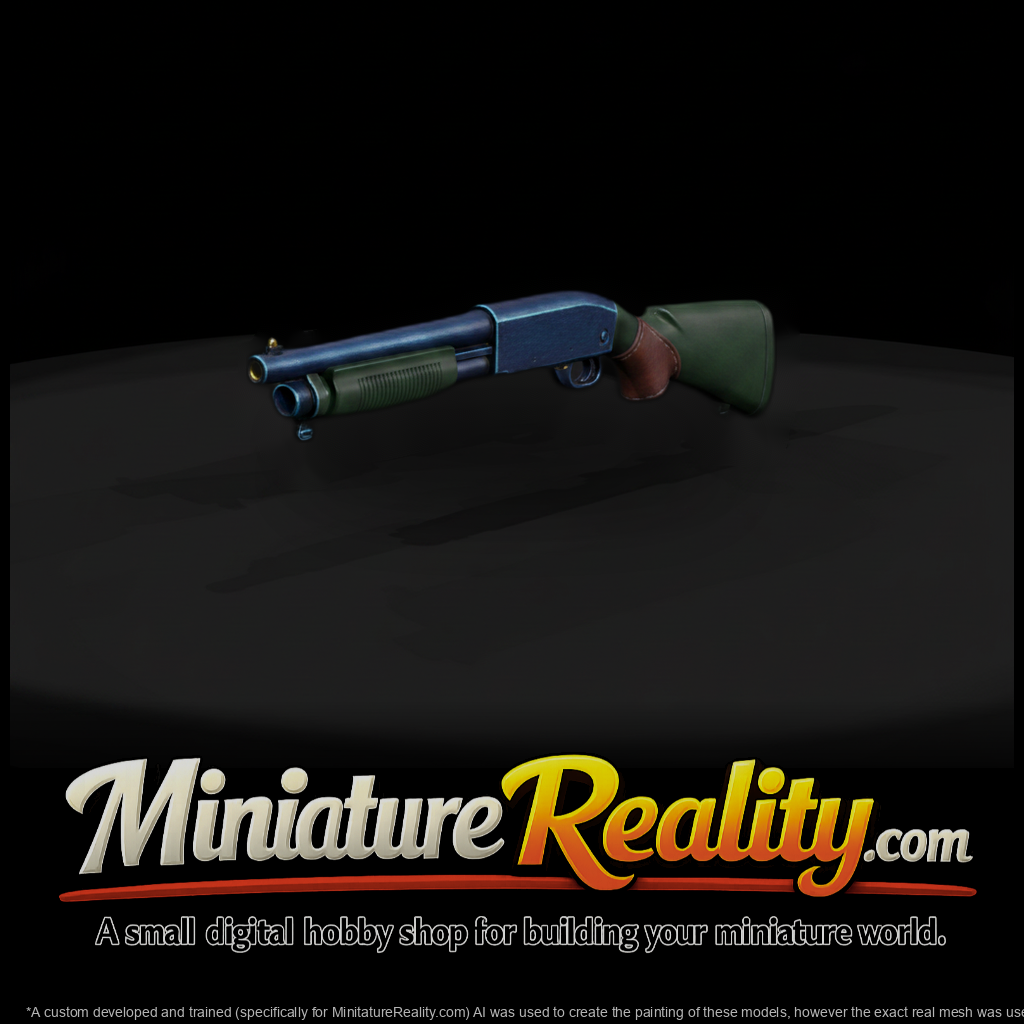 Pump-Action Shotgun