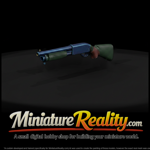 Pump-Action Shotgun